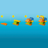 LEGO Classic creatieve transparante stenen 11013